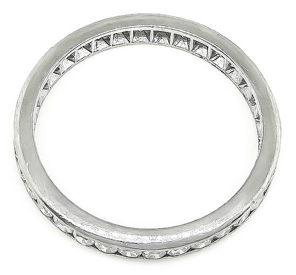Estate 0.50ct Diamond Eternity Wedding Band