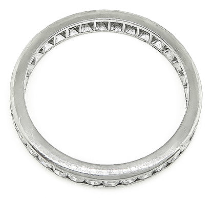 Estate 0.50ct Diamond Eternity Wedding Band