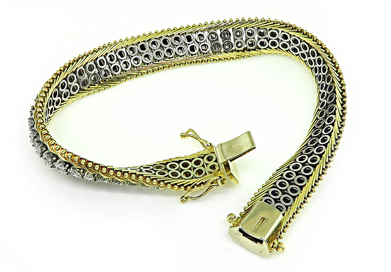 Estate 4.75ct Diamond Bracelet