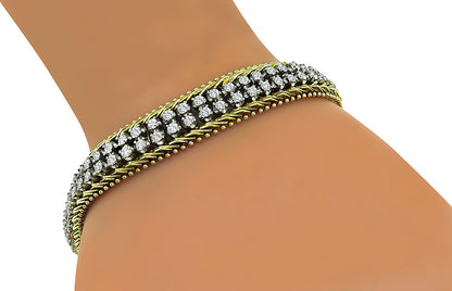 Estate 4.75ct Diamond Bracelet