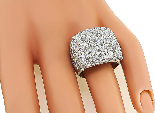 Estate 5.00ct Diamond Cocktail Ring