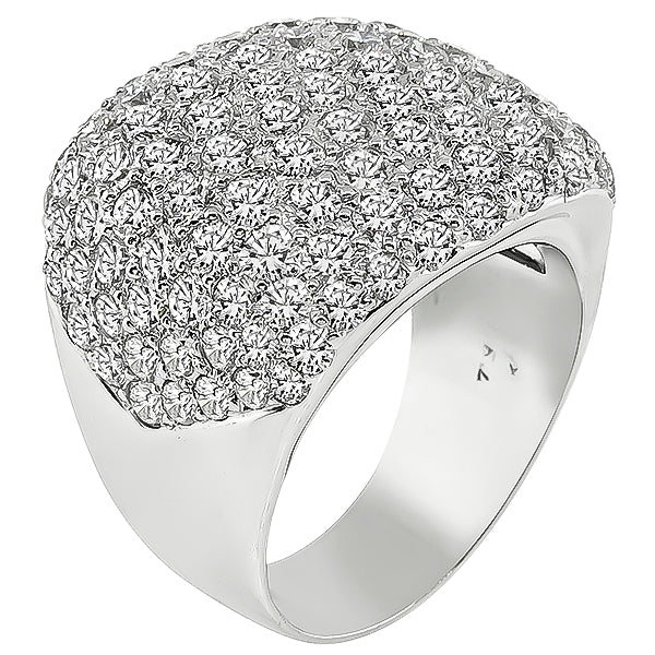 Estate 5.00ct Diamond Cocktail Ring