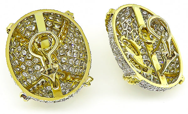 Estate 9.00ct Diamond Earrings