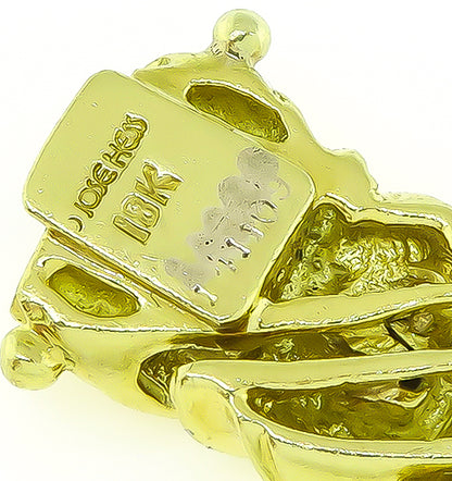 Jose Hess 2.00ct Diamond Gold Bracelet