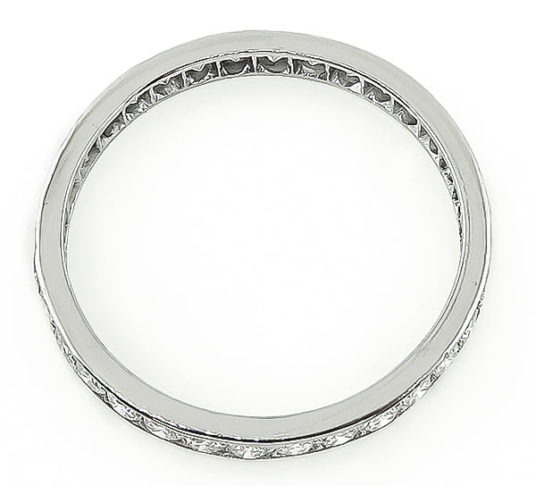 Vintage 1.50ct Diamond Eternity Wedding Band