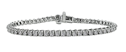 Estate 4.00ct Diamond Tennis Bracelet