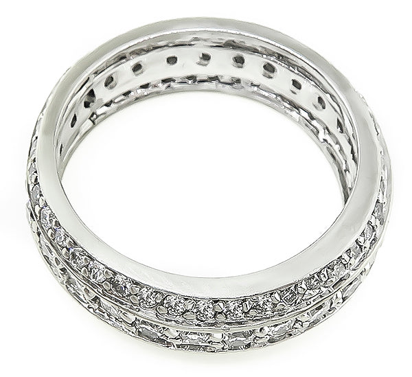 Estate 1.50ct Diamond Eternity Wedding Band