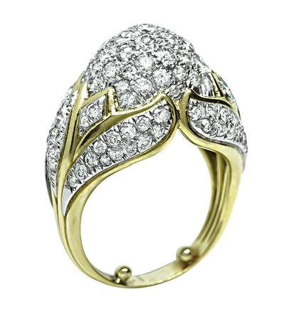 Estate 3.00ct Diamond Gold Ring