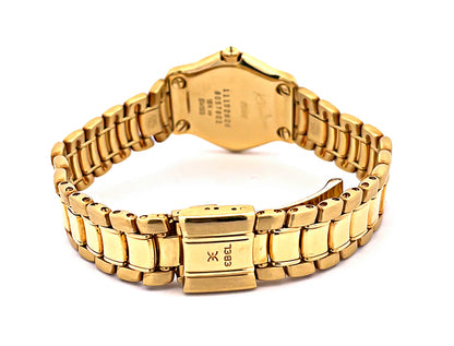 Estate Ebel Diamond Yellow Gold Swiss Watch