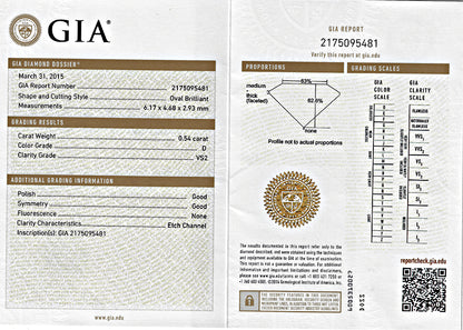 Estate GIA Certified 0.54ct Center Diamond 0.70ct Side Diamond Engagement Ring