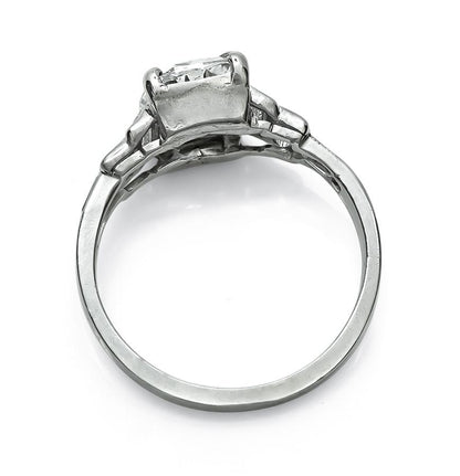 Estate GIA 1.60ct D Internally Flawless Diamond Engagement Ring