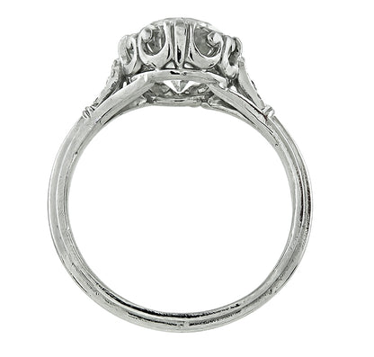 Estate GIA Certified 2.34ct Diamond Engagement Ring