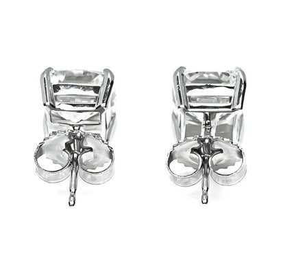 Estate GIA Certified 4.04cttw Diamond Stud Earrings