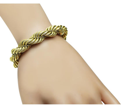 Estate Gold Rope Bracelet