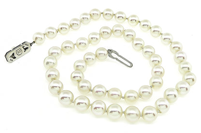 1960s Mikimoto Pearl Necklace