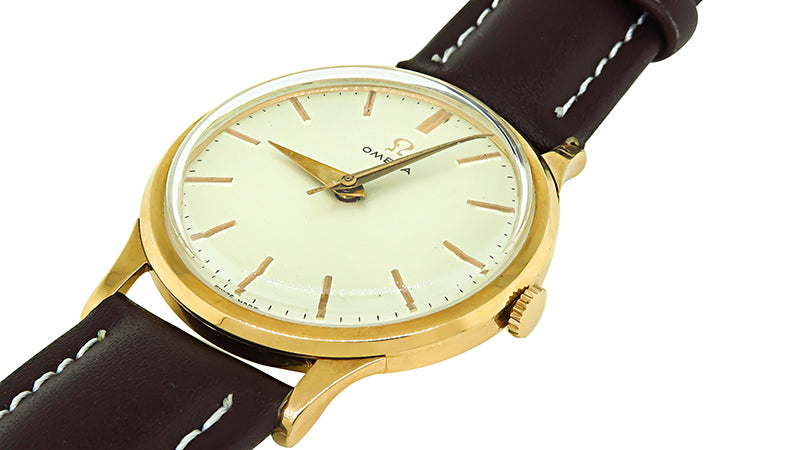 1940s Pink Gold Omega Watch