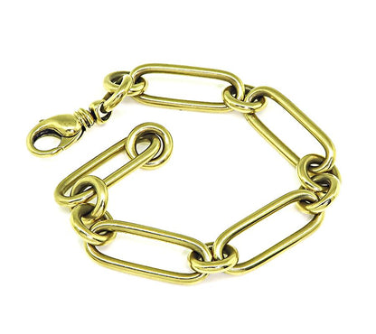 Estate Roberto Coin 18k Yellow Gold Chain Bracelet