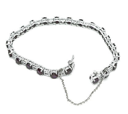 Estate 9.00ct Ruby 1.75ct Diamond Bracelet