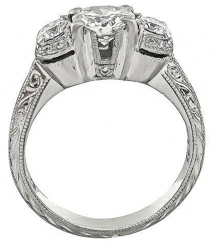 Estate 0.84ct Diamond Tacori Engagement Ring