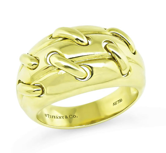 Estate Tiffany & Co Gold Ring
