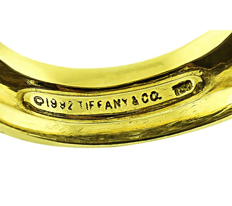 Tiffany & Co 2.50ct Diamond Gold Ring