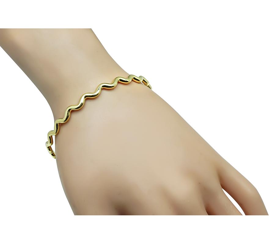 Estate Tiffany & Co Paloma Picasso Gold Bangle