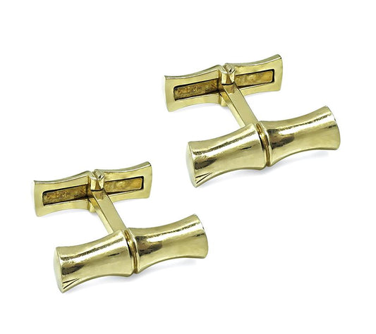 Estate Tiffany & Co Gold Cufflinks