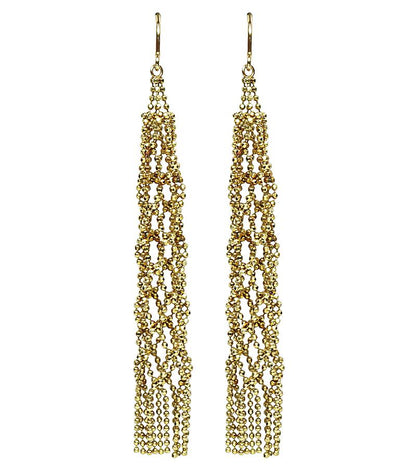 Estate Tiffany & Co Gold Drop Earrings