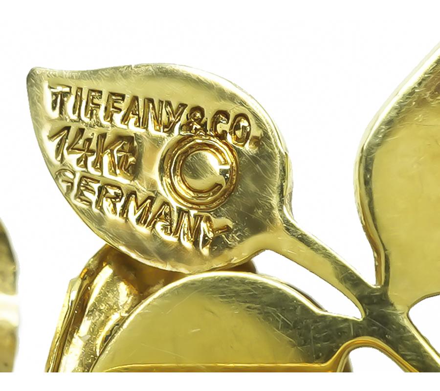 1960s Tiffany & Co Gold Flower Pin