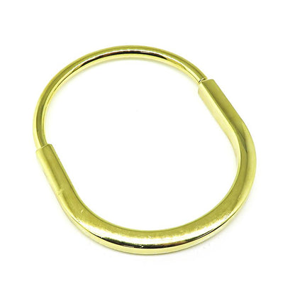 Estate Tiffany & Co 18k Yellow Gold Lock Bangle