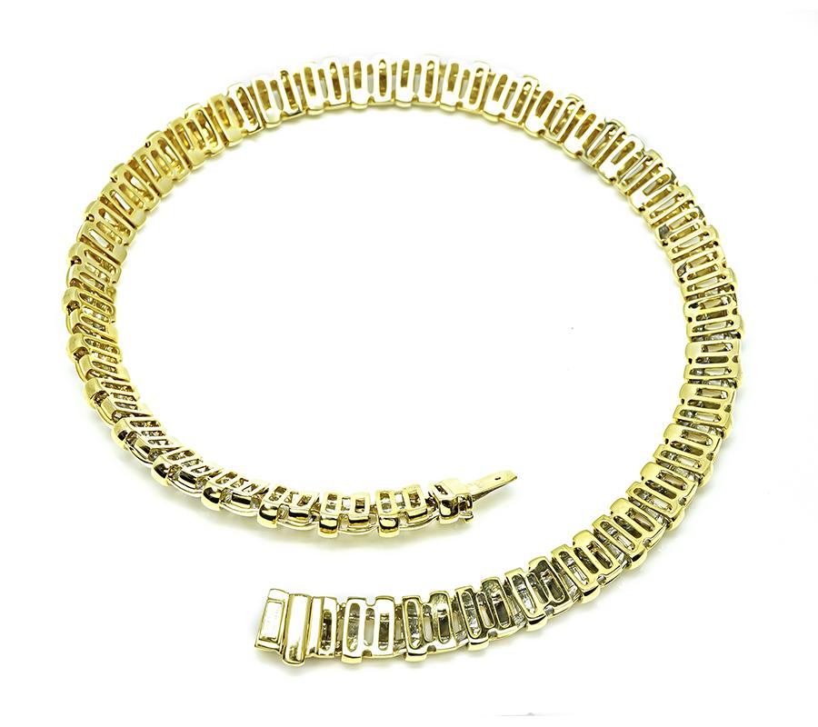 Estate Tiffany & Co Gold Choker Necklace