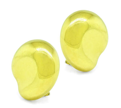 Estate Tiffany & Co Elsa Peretti Gold Earrings