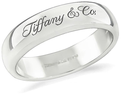 Estate Tiffany & Co Wedding Band