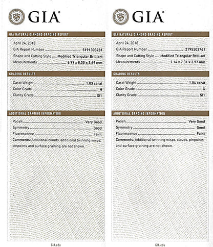 Estate 7.17ct Sapphire 2.07cttw GIA Certified Diamond Engagement Ring