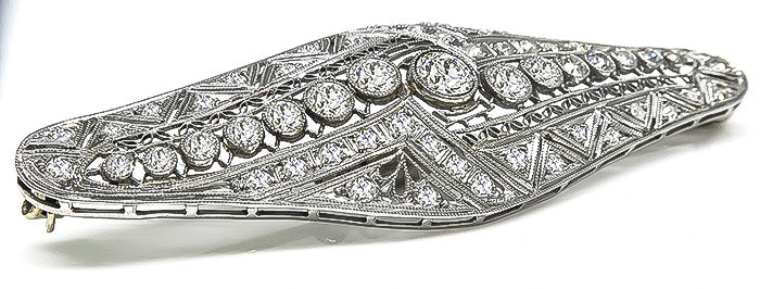 Edwardian 2.00ct Diamond Pin