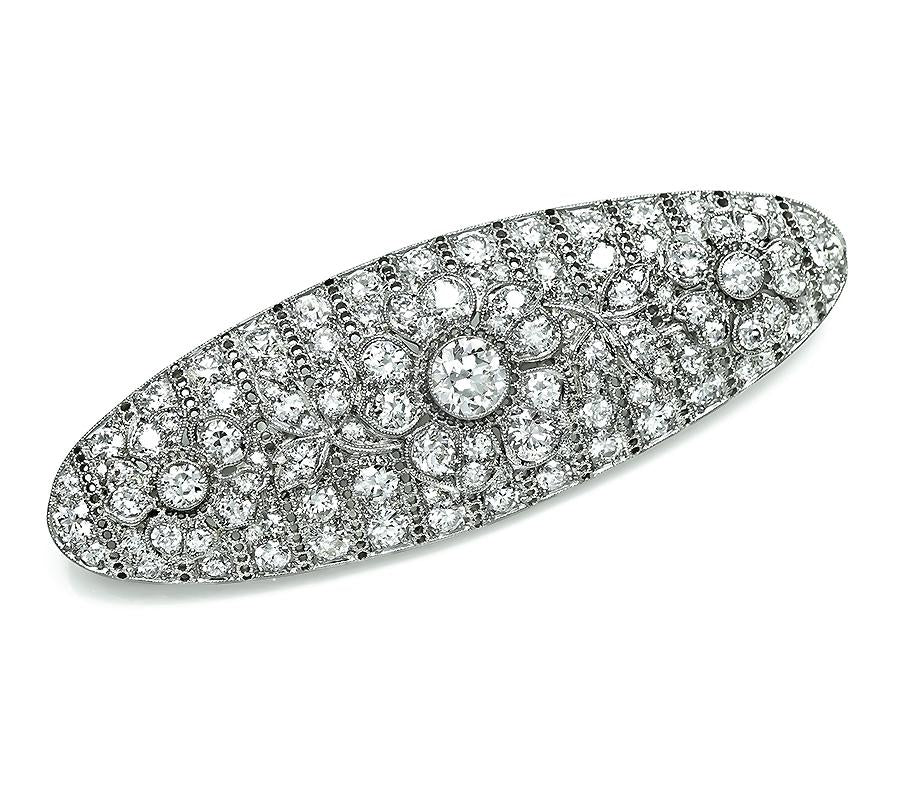 Antique 5.00ct Diamond Pin
