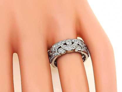 Art Deco 1.00ct Diamond Wedding Band