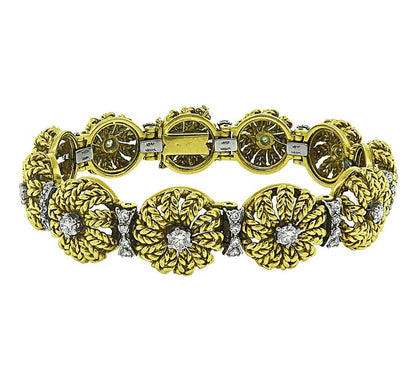 Jabel 2.00ct Diamond Gold Bracelet