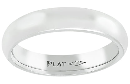 Estate 4mm Platinum Wedding Band