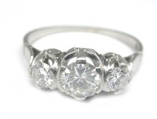 Old Mine Cushion Cut Diamond Ring – Ascot Diamonds