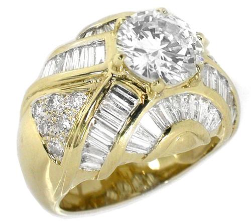2.02ct Diamond 18k Yellow Gold Ring