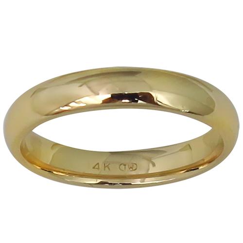 14k Yellow Gold Wedding Band 
