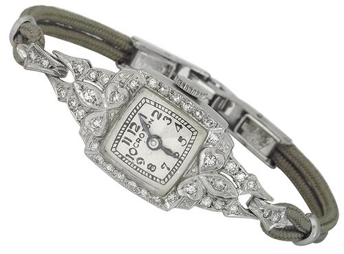 Antique diamond watch sale