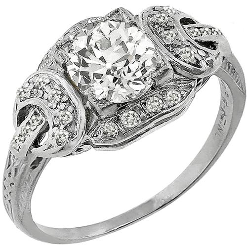 Antique Diamond Engagement Ring