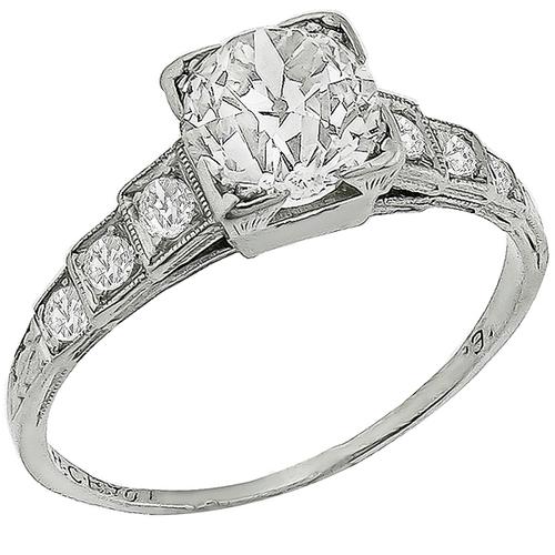 Antique Diamond Engagement Ring