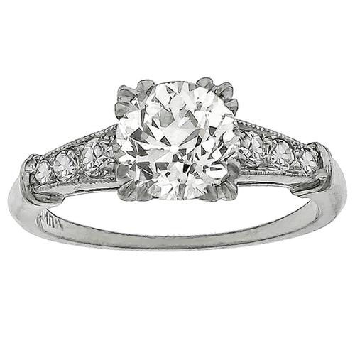 Antique  Diamond Engagement Ring