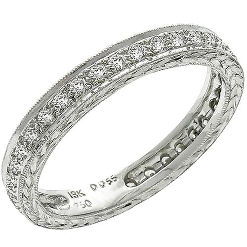 Diamond Eternity Gold Wedding Band 