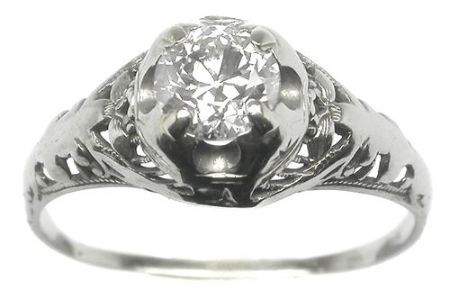 Antique Diamond Engagement Ring