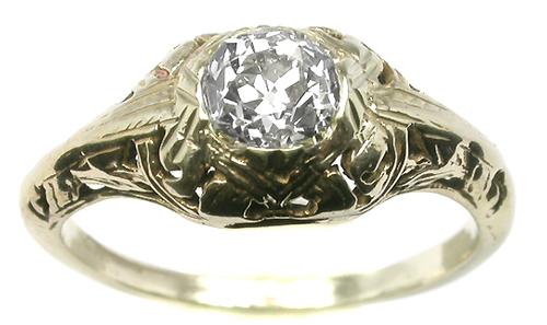 Antique Diamond Engagement Ring