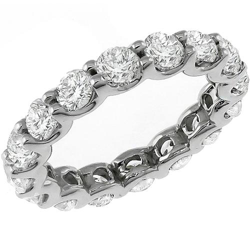 3.60ct Diamond  Eternity Wedding Band 